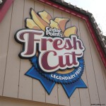140508 Cedar Point Fresh Cut Fries Sign