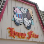 140508 Cedar Point Happy Friar Sign