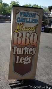 140524 Cedar Point Gristmill Refreshments Turkey Legs Sign