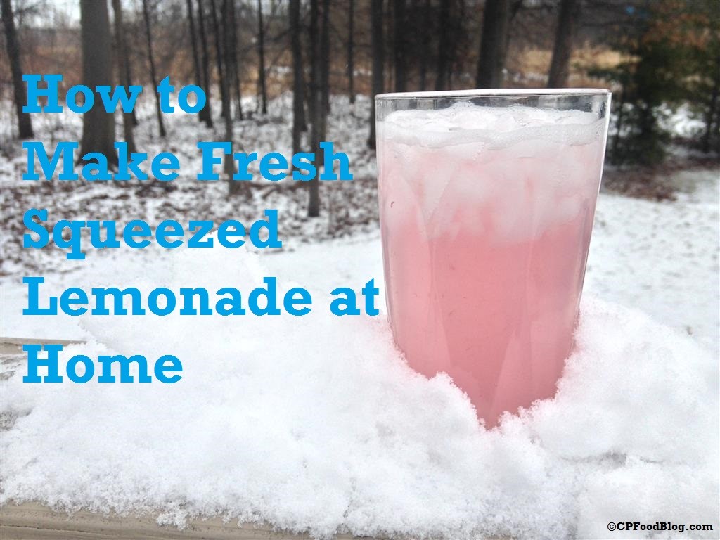150125 How to Make Fresh Squeezed Lemonade at Home