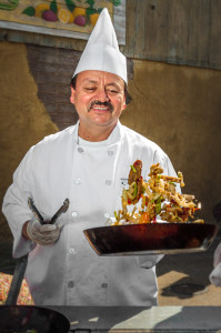 Knotts Chef on Outdoor Grill