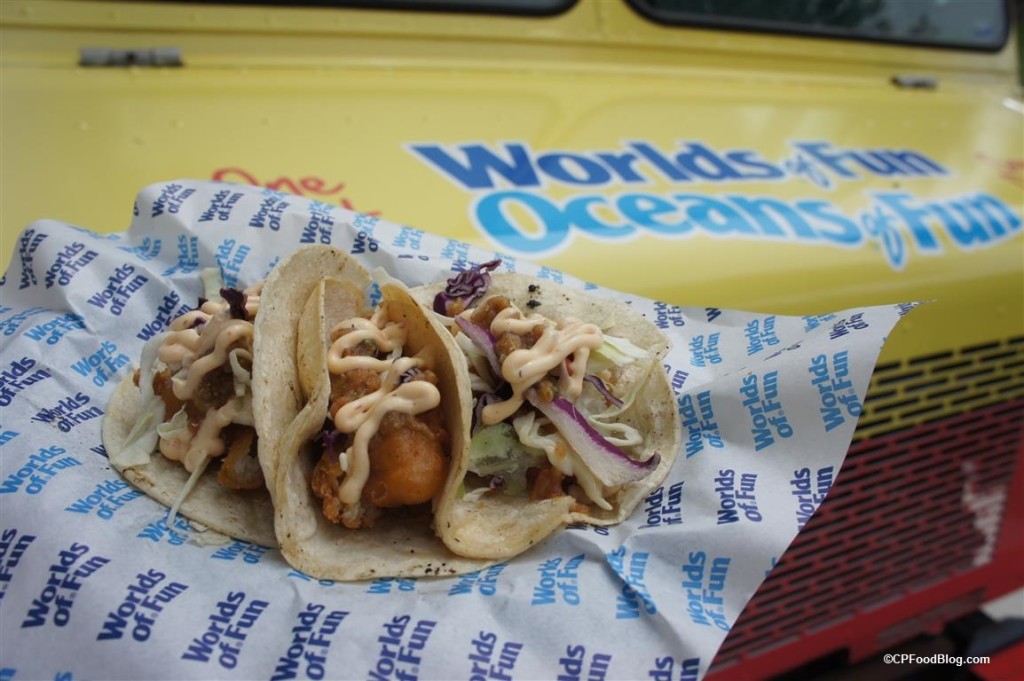 150523 Worlds of Fun Food Truck Fish Tacos