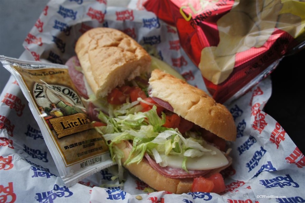 150918 Cedar Point Red Garter Saloon Ham & Turkey Submarine Sandwich