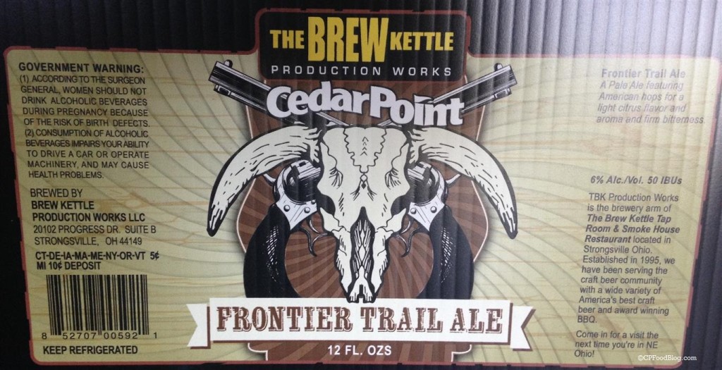 150922 Cedar Point Brew Kettle Frontier Trail Ale