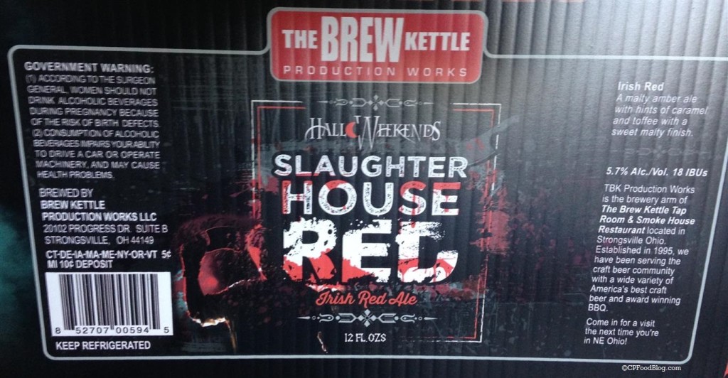 150922 Cedar Point Brew Kettle Slaughter House Irish Red Ale