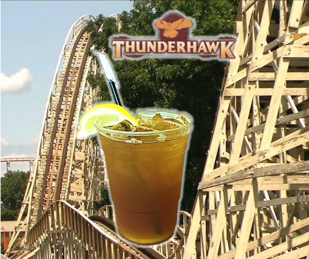 Dorney Park Thunderhawk Drink