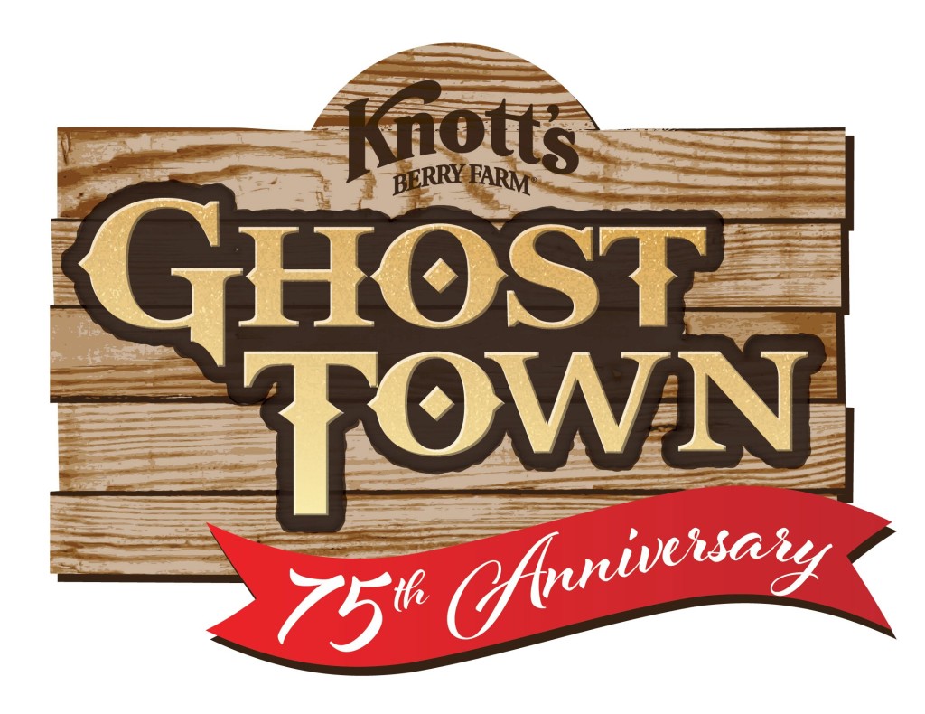 2016 Knott's Ghost Town 75th Anniversary Logo
