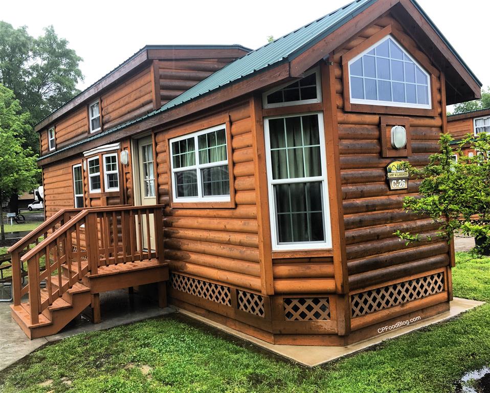 Review Kings Dominion KOA Camp Wilderness Deluxe Cabins CP Food Blog