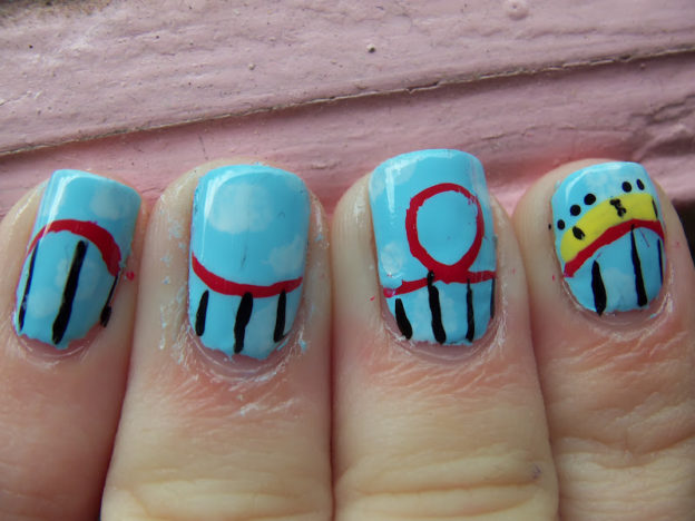 3. "Thrill Ride Nails" - wide 9