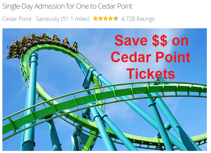 July 2017 Cedar Point Groupon Looking For Tickets