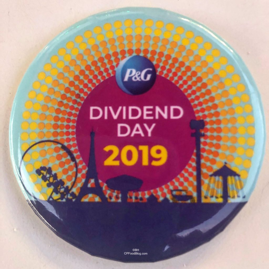 Kings Island Procter & Gamble Dividend Days Buttons CP Food Blog