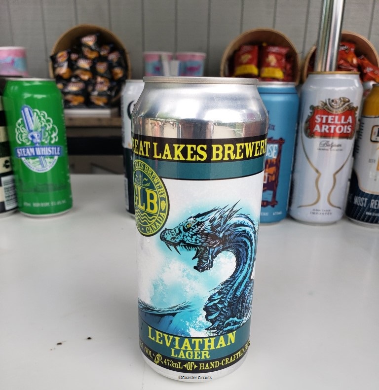 New 2018 Canada's Wonderland Leviathan Lager and Behemoth Blonde Ale ...