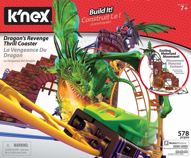 knex dragons revenge thrill coaster