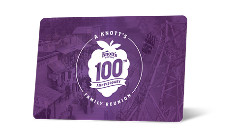 Knott's Berry Farm 100th Anniversary Pass