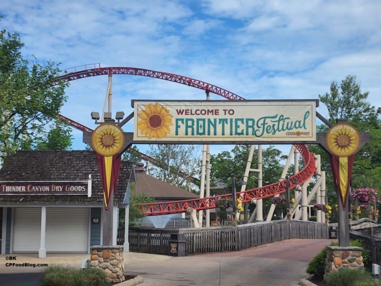 2022 Cedar Point Frontier Festival CP Food Blog