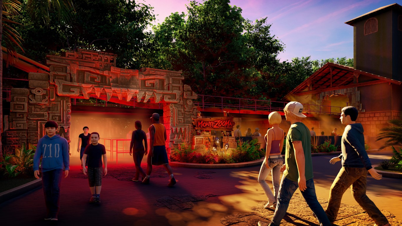 カリフォルニアモントレー ビーズブラスト ツイストネック スムースフェース 33 2023 Knott's Berry Farm Reimagined Fiesta Village, MonteZOOMa and