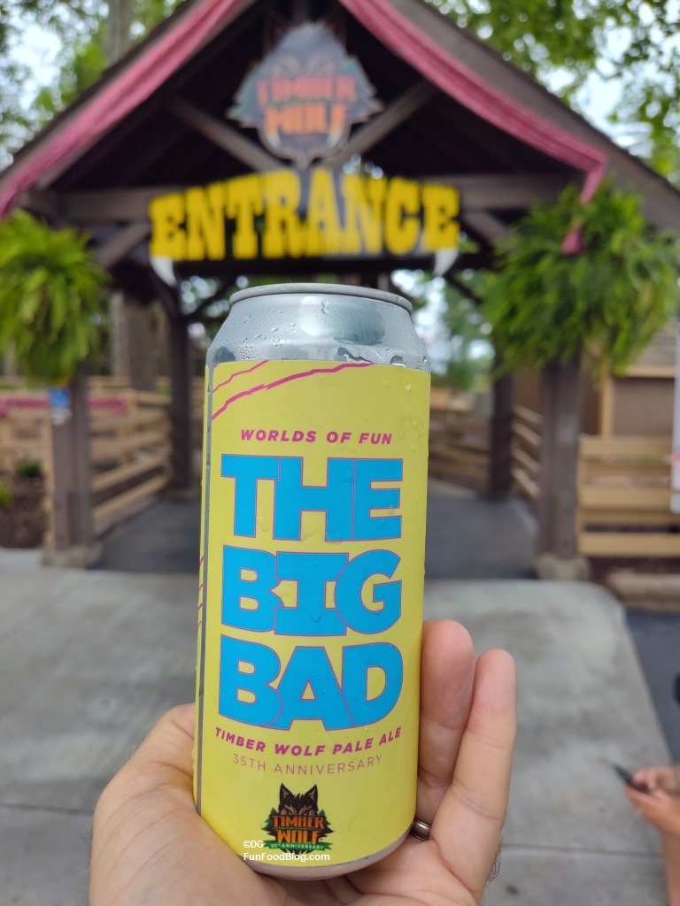 2024 Worlds of Fun “The Big Bad” Timber Wolf Beer