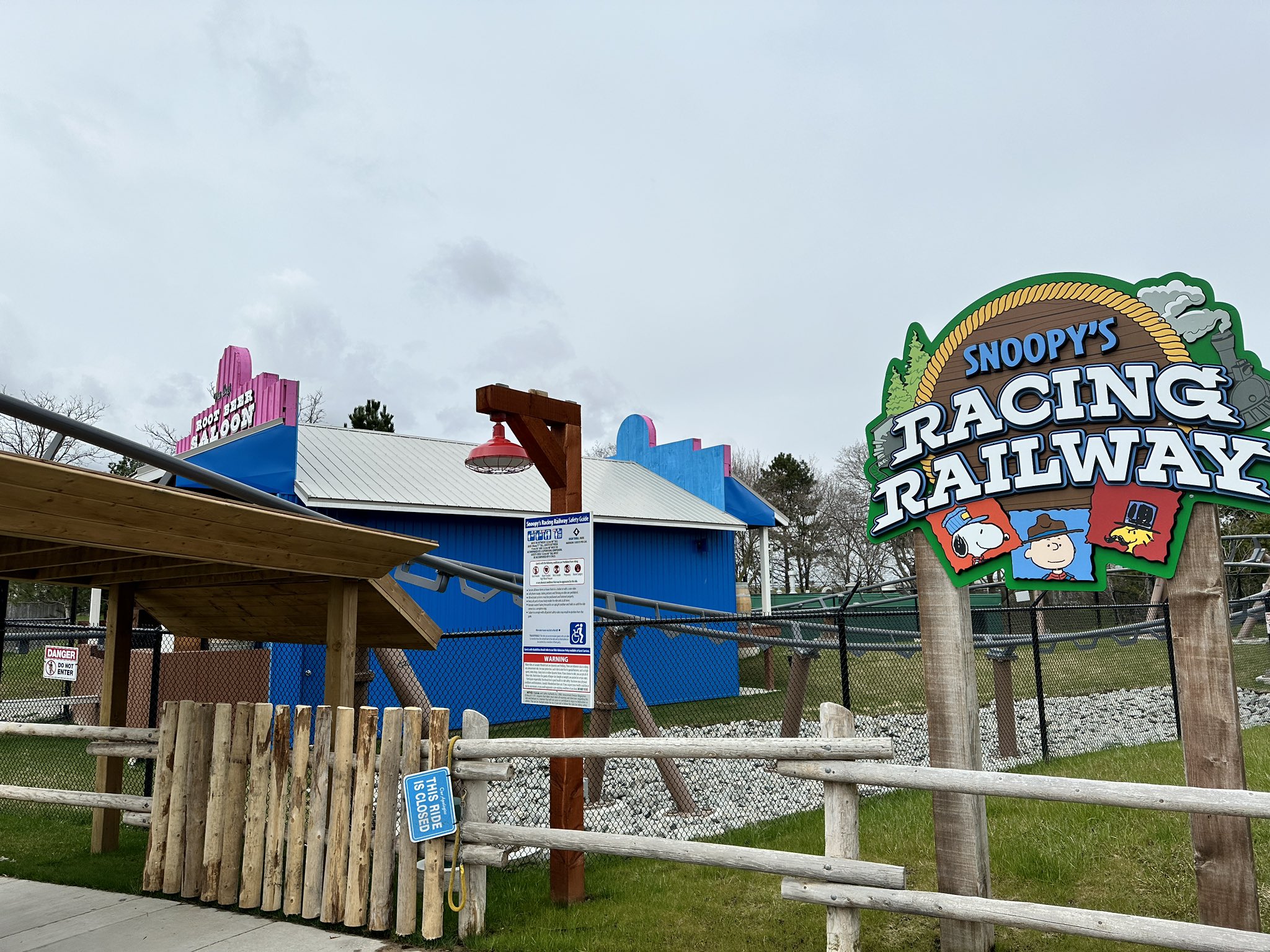 240420 Canada's Wonderland Snoopy's Racing Railway 2