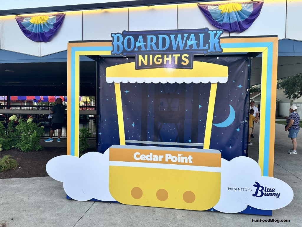 2026 Cedar Point Boardwalk Nights Menu
